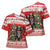 Personalized Merry Swissmas Cross Shoulder Shirt Bernese Mountain Dog Christmas Pattern - Wonder Print Shop