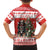 Personalized Merry Swissmas Family Matching Off The Shoulder Long Sleeve Dress and Hawaiian Shirt Bernese Mountain Dog Christmas Pattern - Wonder Print Shop
