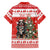 Personalized Merry Swissmas Family Matching Off The Shoulder Long Sleeve Dress and Hawaiian Shirt Bernese Mountain Dog Christmas Pattern - Wonder Print Shop