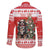 Personalized Merry Swissmas Family Matching Off The Shoulder Long Sleeve Dress and Hawaiian Shirt Bernese Mountain Dog Christmas Pattern - Wonder Print Shop