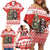 Personalized Merry Swissmas Family Matching Off Shoulder Short Dress and Hawaiian Shirt Bernese Mountain Dog Christmas Pattern - Wonder Print Shop