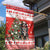 Personalized Merry Swissmas Garden Flag Bernese Mountain Dog Christmas Pattern - Wonder Print Shop