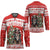 Personalized Merry Swissmas Hockey Jersey Bernese Mountain Dog Christmas Pattern - Wonder Print Shop