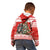 Personalized Merry Swissmas Kid Hoodie Bernese Mountain Dog Christmas Pattern - Wonder Print Shop