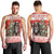 Personalized Merry Swissmas Men Tank Top Bernese Mountain Dog Christmas Pattern - Wonder Print Shop