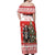 Personalized Merry Swissmas Off Shoulder Maxi Dress Bernese Mountain Dog Christmas Pattern - Wonder Print Shop
