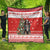 Personalized Merry Swissmas Quilt Bernese Mountain Dog Christmas Pattern - Wonder Print Shop