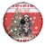 Personalized Merry Swissmas Spare Tire Cover Bernese Mountain Dog Christmas Pattern - Wonder Print Shop