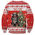 Personalized Merry Swissmas Sweatshirt Bernese Mountain Dog Christmas Pattern - Wonder Print Shop