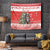 Personalized Merry Swissmas Tapestry Bernese Mountain Dog Christmas Pattern - Wonder Print Shop