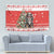 Personalized Merry Swissmas Tapestry Bernese Mountain Dog Christmas Pattern - Wonder Print Shop