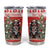 Personalized Merry Swissmas Tumbler Cup Bernese Mountain Dog Christmas Pattern - Wonder Print Shop
