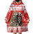 Personalized Merry Swissmas Wearable Blanket Hoodie Bernese Mountain Dog Christmas Pattern - Wonder Print Shop