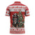 Personalized Merry Swissmas Zipper Polo Shirt Bernese Mountain Dog Christmas Pattern - Wonder Print Shop