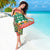 South Africa Christmas Sarong Springbok With Christmas Tree - Wonder Print Shop