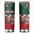 Personalized South Africa Christmas Skinny Tumbler Springbok With King Protea - Wonder Print Shop