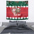 Personalized South Africa Christmas Tapestry Springbok With King Protea - Wonder Print Shop
