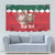 Personalized South Africa Christmas Tapestry Springbok With King Protea - Wonder Print Shop