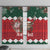 Personalized South Africa Christmas Window Curtain Springbok With King Protea - Wonder Print Shop