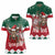 Personalized South Africa Christmas Women Polo Shirt Springbok With King Protea - Wonder Print Shop
