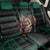 Merry Krampus Creepy Christmas Holiday Back Car Seat Cover Green Version - Wonder Print Shop