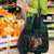 Merry Krampus Creepy Christmas Holiday Grocery Bag Green Version