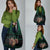 Merry Krampus Creepy Christmas Holiday Grocery Bag Green Version