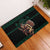 Merry Krampus Creepy Christmas Holiday Rubber Doormat Green Version - Wonder Print Shop