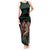 Merry Krampus Creepy Christmas Holiday Tank Maxi Dress Green Version - Wonder Print Shop