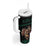 Merry Krampus Creepy Christmas Holiday Tumbler With Handle Green Version - Wonder Print Shop