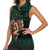 Merry Krampus Creepy Christmas Holiday Women Sleeveless Polo Shirt Green Version - Wonder Print Shop