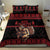 Merry Krampus Creepy Christmas Holiday Bedding Set Red Version - Wonder Print Shop