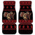 Merry Krampus Creepy Christmas Holiday Car Mats Red Version - Wonder Print Shop