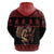 Merry Krampus Creepy Christmas Holiday Hoodie Red Version - Wonder Print Shop
