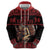 Merry Krampus Creepy Christmas Holiday Hoodie Red Version - Wonder Print Shop