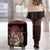 Merry Krampus Creepy Christmas Holiday Luggage Cover Red Version - Wonder Print Shop