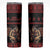 Merry Krampus Creepy Christmas Holiday Skinny Tumbler Red Version - Wonder Print Shop