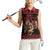 Merry Krampus Creepy Christmas Holiday Women Sleeveless Polo Shirt Red Version - Wonder Print Shop