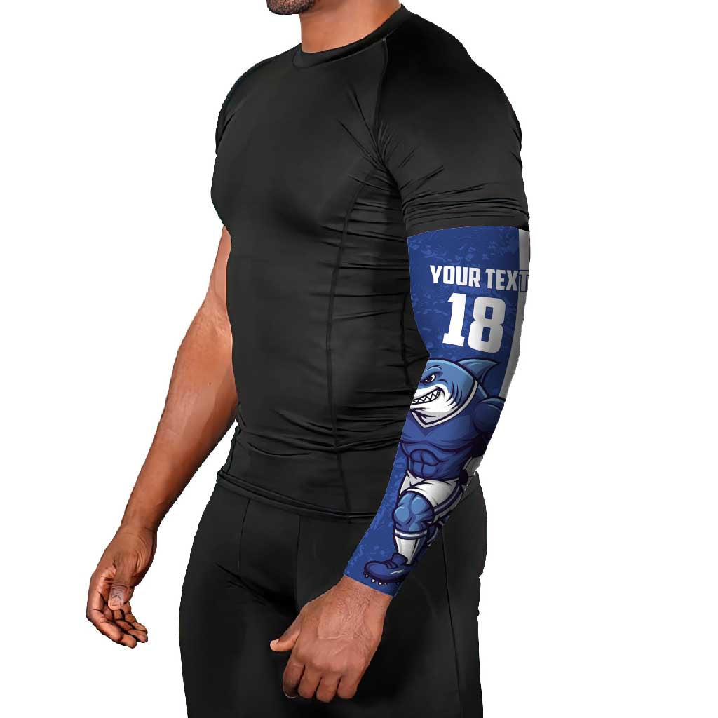 Cape Verde Football Custom Arm Sleeves Pride Of The Islands - Wonder Print Shop