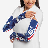 Cape Verde Football Custom Arm Sleeves Pride Of The Islands - Wonder Print Shop