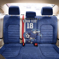Cape Verde Football Custom Back Car Seat Cover Pride Of The Islands - Wonder Print Shop