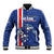 Cape Verde Football Custom Baseball Jacket Pride Of The Islands - Wonder Print Shop