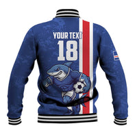 Cape Verde Football Custom Baseball Jacket Pride Of The Islands - Wonder Print Shop