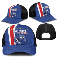 Cape Verde Football Baseball Net Cap Pride Of The Islands - Wonder Print Shop