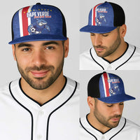 Cape Verde Football Baseball Net Cap Pride Of The Islands - Wonder Print Shop
