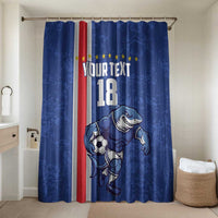 Cape Verde Football Custom Bathroom Set Pride Of The Islands - Wonder Print Shop