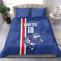 Cape Verde Football Custom Bedding Set Pride Of The Islands - Wonder Print Shop