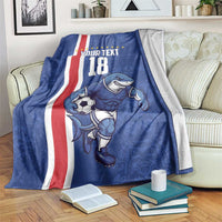 Cape Verde Football Custom Blanket Pride Of The Islands - Wonder Print Shop