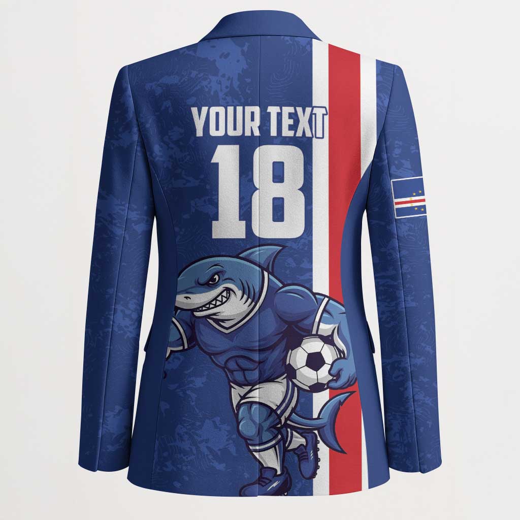 Cape Verde Football Custom Blazer Pride Of The Islands - Wonder Print Shop