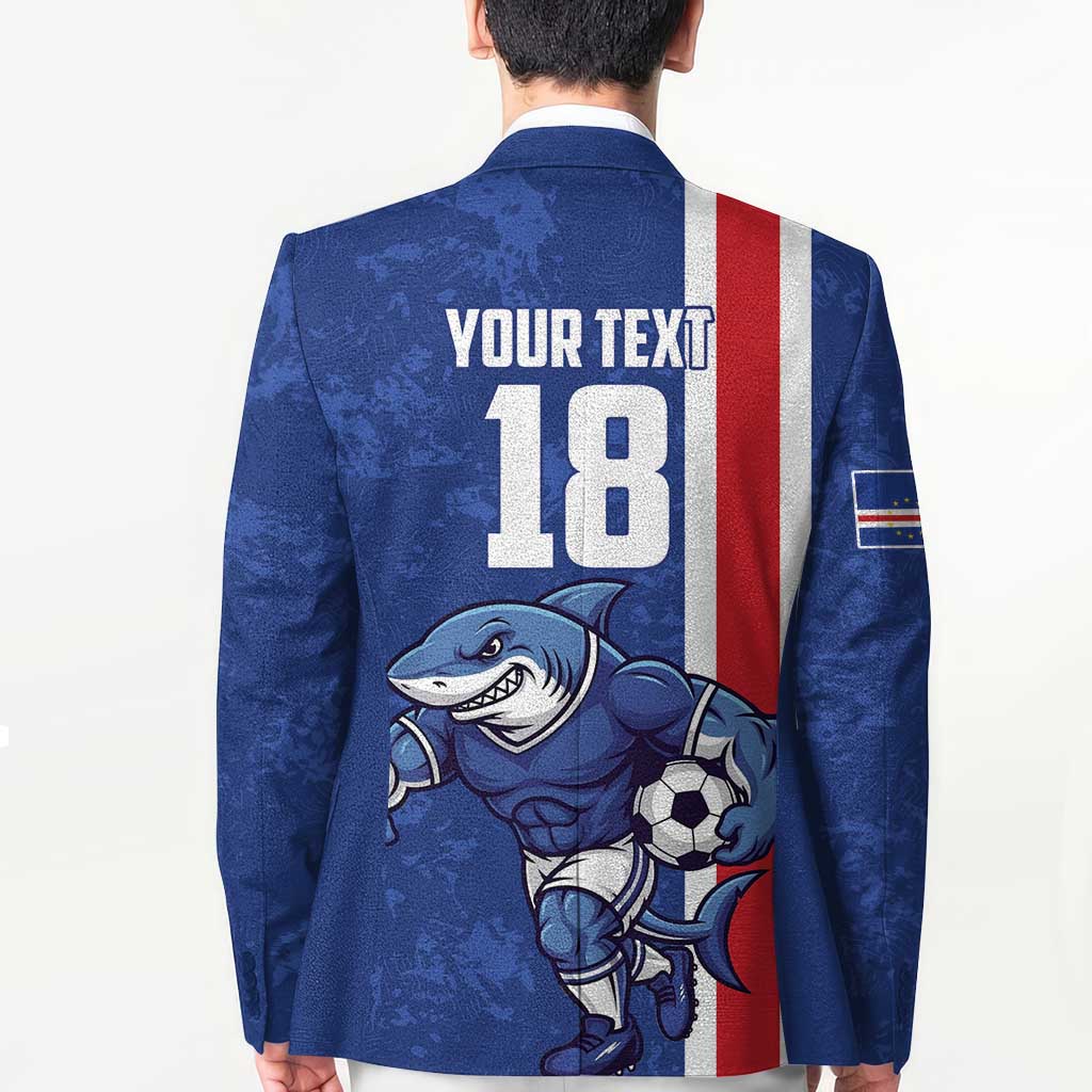 Cape Verde Football Custom Blazer Pride Of The Islands - Wonder Print Shop